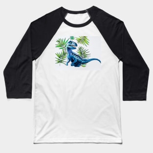 Velociraptor Baseball T-Shirt